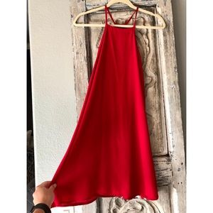 Dainty Hooligan red shift dress - size S